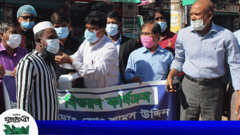 সুনামগঞ্জে পাবলিক ক্লাবের বিনামূল্যে মাস্ক বিতরণ
