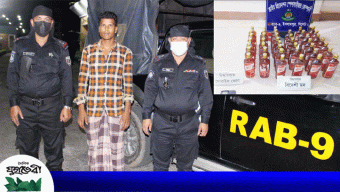 জৈন্তাপুর থেকে বিদেশী মদসহ মাদক ব্যবসায়ী গ্রেফতার