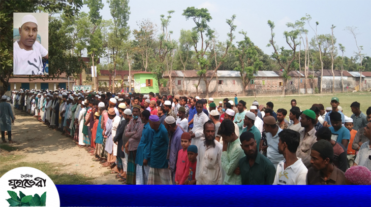 সৌদিতে লিফট দুর্ঘটনায় নিহত প্রবাসী বাংলাদেশির দাফন সম্পন্ন