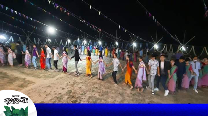 কমলগঞ্জে মণিপুরি সম্প্রদায়ের তরুন-তরুণীদের মিলনমেলা