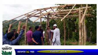 মৌলভীবাজার জেলার বড়লেখায় আবারও হিন্দু সম্প্রদায়ের জায়গা দখল