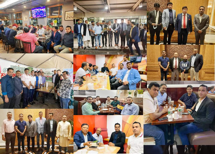 নিউইয়র্কে নেতাকর্মীদের ভালোবাসায় সিক্ত আলম খান মুক্তি