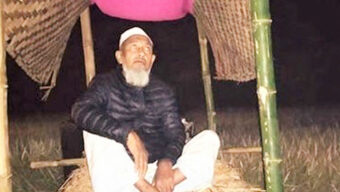 ফসল রক্ষায় রাত জেগে পাহারা