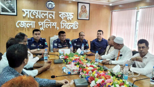 পূণ্যভূমি সিলেটে কাজের সুযোগ পাওয়া আমার বড় অর্জন : নবাগত এসপি