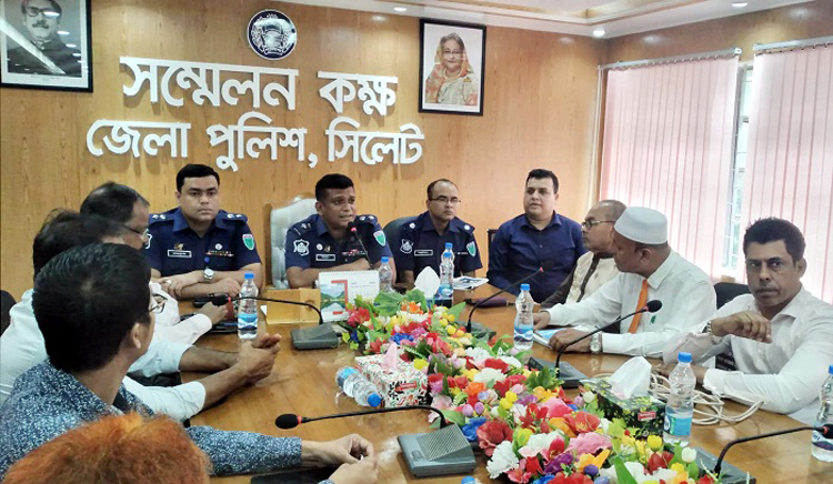 পূণ্যভূমি সিলেটে কাজের সুযোগ পাওয়া আমার বড় অর্জন : নবাগত এসপি