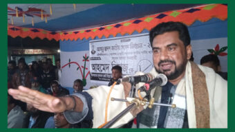 বুঝছইন নি খেলা কিলা অইব : জাতীয় পার্টির মনোনীত প্রার্থী আহমদ রিয়াজ