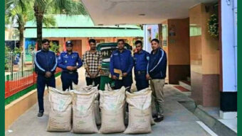 মৌলভীবাজারে ১০ বস্তা ভারতীয় চিনিসহ আটক ১, অটোরিকশা জব্দ