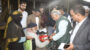 নৌকায় ভোট চেয়ে বিশ্বনাথ বাজারে শফিক চৌধুরীর গণসংযোগ