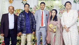 যুগভেরী’র যুগ্ম-বার্তা সম্পাদক দেবাশীষ দেবুর ওয়ালিমা সম্পন্ন