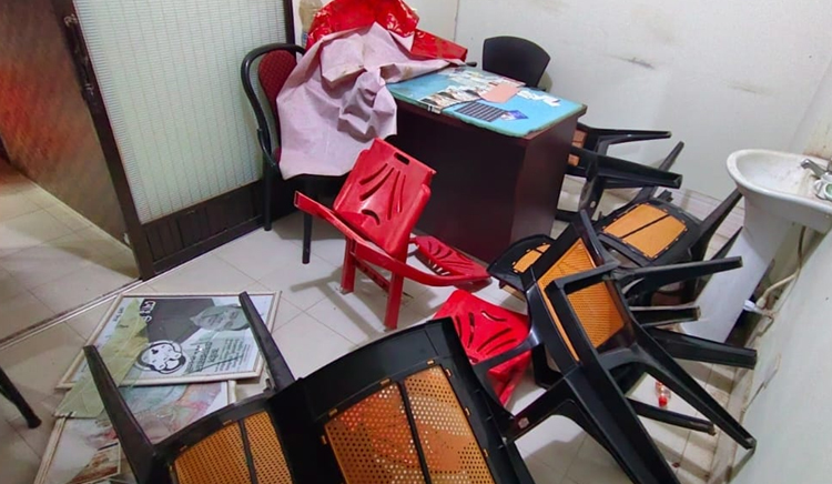 ওসমানীনগরে যুবলীগ নেতা দিলদার আলীর ব্যবসা প্রতিষ্ঠানের মালামাল লুটপাট ও অফিস ভাঙচুর