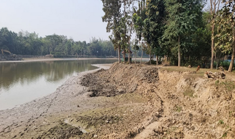 মৌলভীবাজারে প্রবাসী দেওয়ান আহমদ মুসান্নার মৎস্য খামার দখলের উদ্দেশ্যে হামলা
