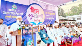 ২৪ বছর কথা বলতে পারিনি : সিলেটে ডা. শফিকুর রহমান