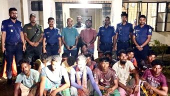 অবৈধভাবে বালু উত্তোলনে ১৬ জনের কারাদণ্ড, একজন মুচলেকায় মুক্ত