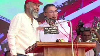 যে কারণে সুনামগঞ্জের যুবদল নেতা হেলালকে মঞ্চে ডেকে নিলেন তারেক রহমান